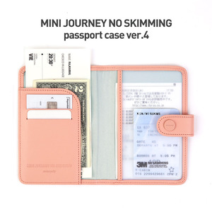 MINI JOURNEY NO SKIMMING passport  미니 져니 노 스키밍 여권케이스 ver.4