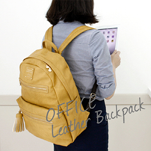 OFFICE LEATHER BACKPACK