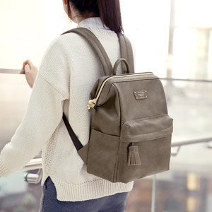 CRATTE MINI OFFICE LEATHER BACKPACK